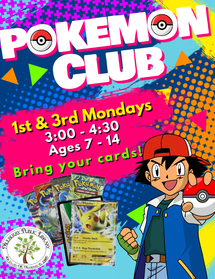 Pokemon Club Flyer