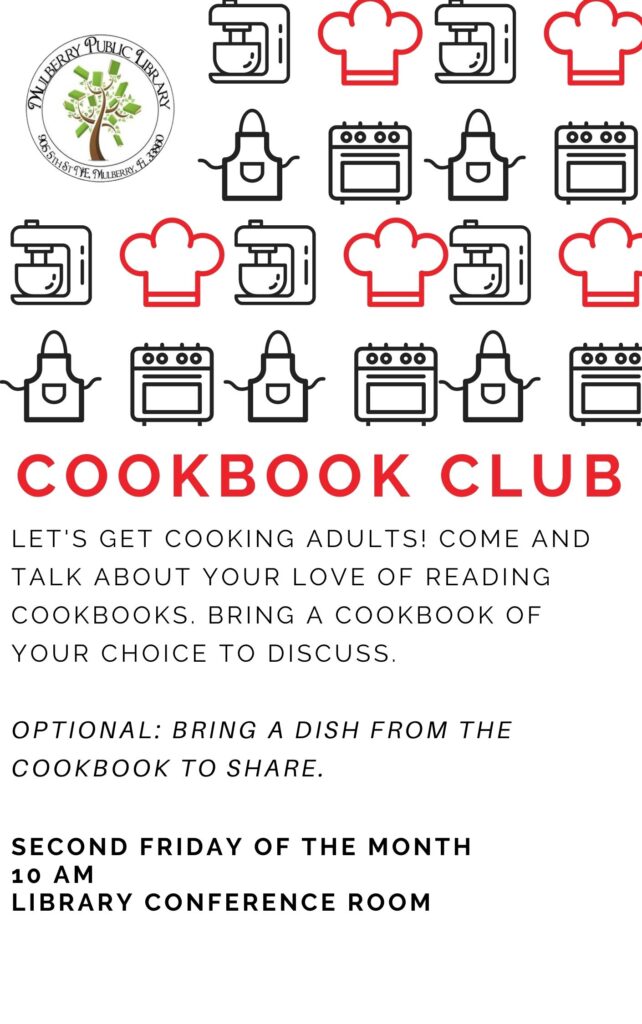 Cookbook Club Flyer