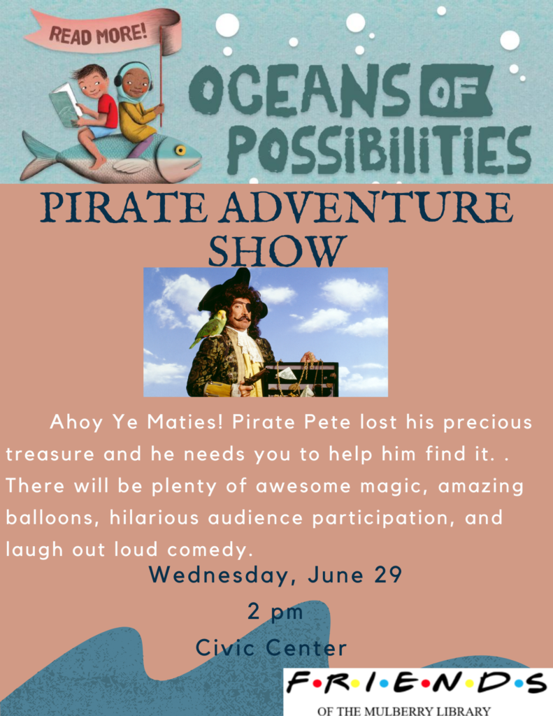 Pirate Adventure Show flyer