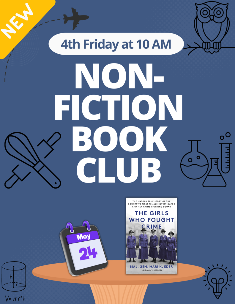 Non Fiction Book Club Flyer